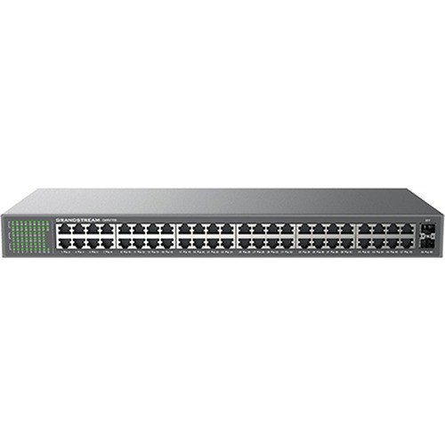 Grandstream Unmanaged Network Switch, 48 x GigE, 2 x SFP