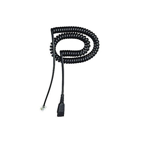 Jabra GN8000 Headset Coil Cord w/GN QD