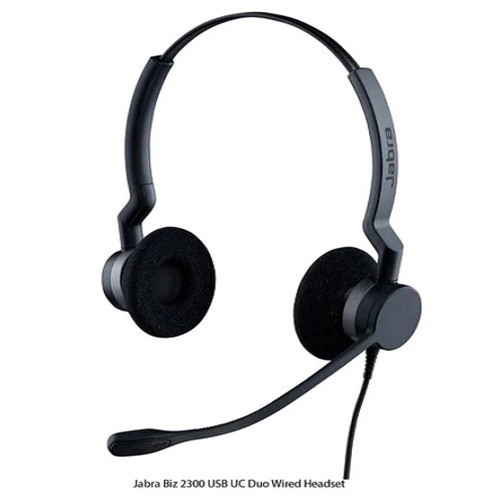 Jabra BIZ 2300 USB Stereo Headset - UC